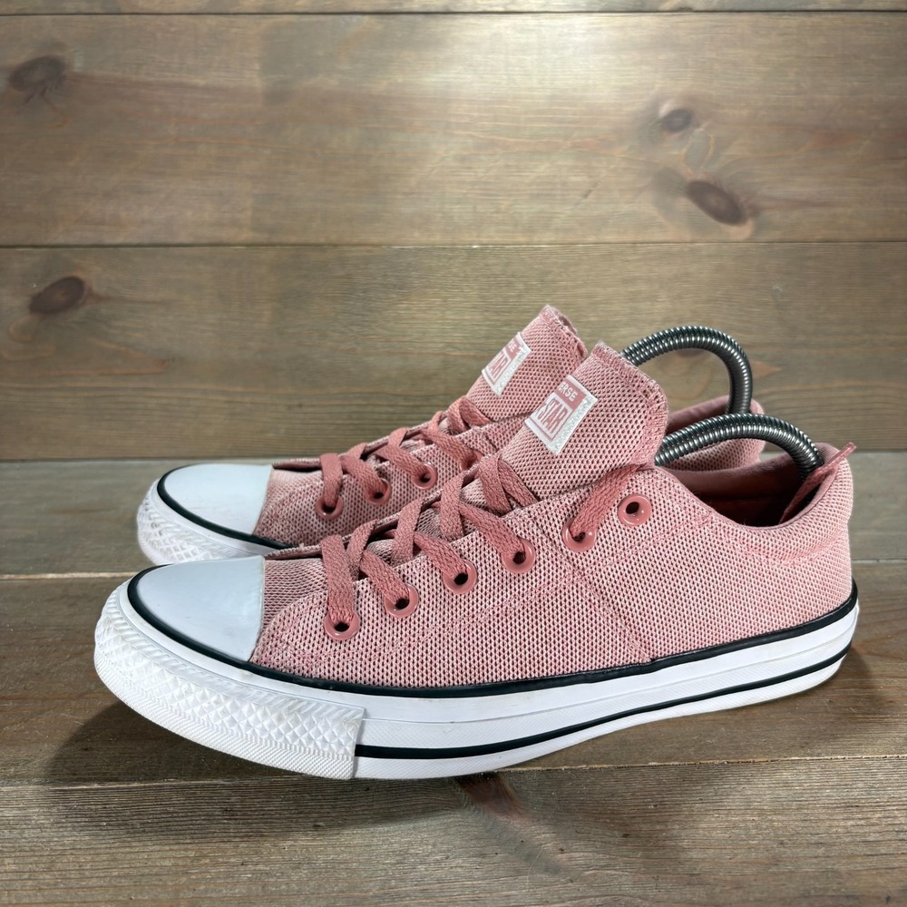 Converse Chuck Taylor Madison Womens size 9 shoes Pink Mesh Lace Up sneakers
